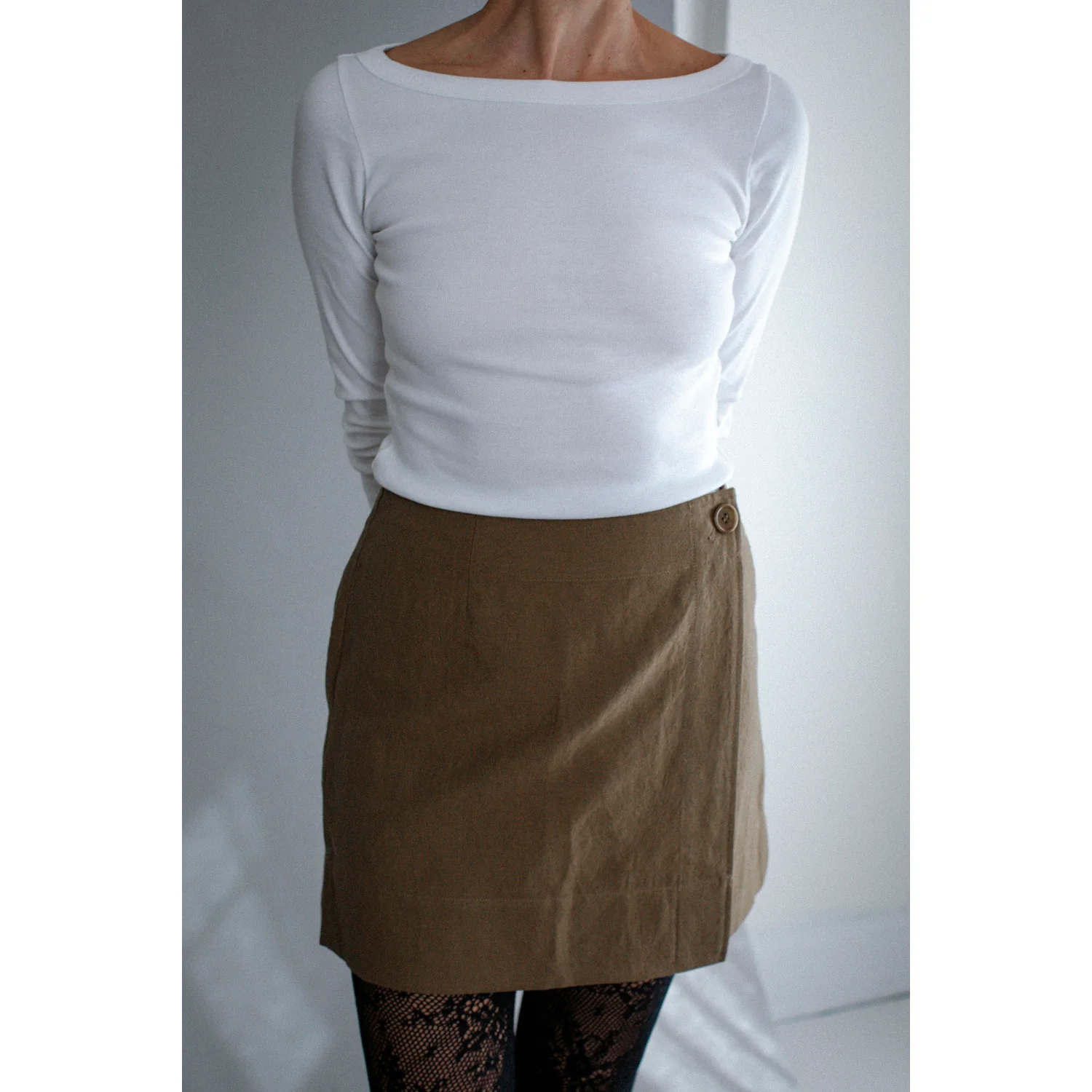 Flore Flore Steffi Tee in White - Image 7