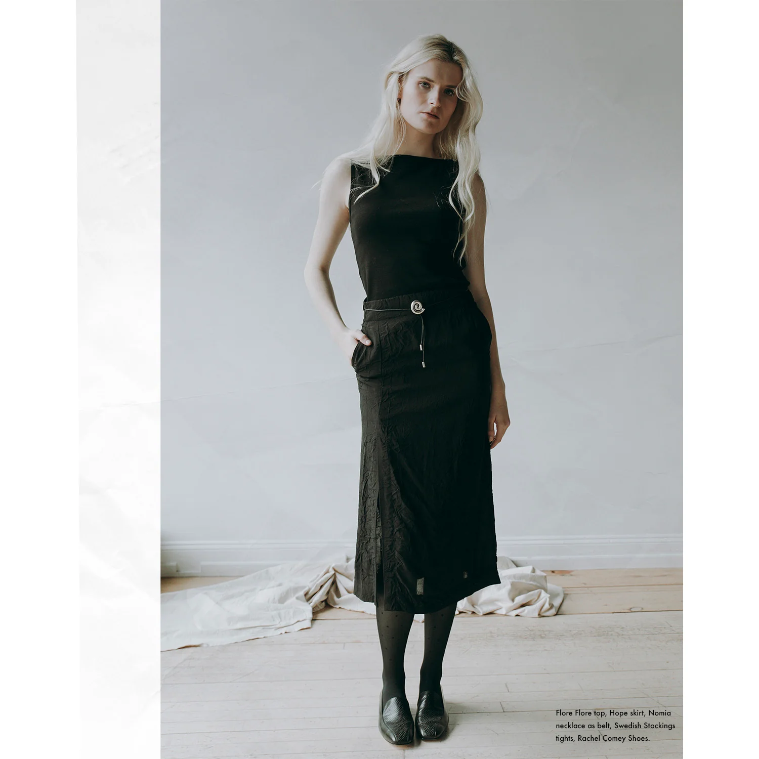 Flore Flore Timmi Tank in Black - Image 5