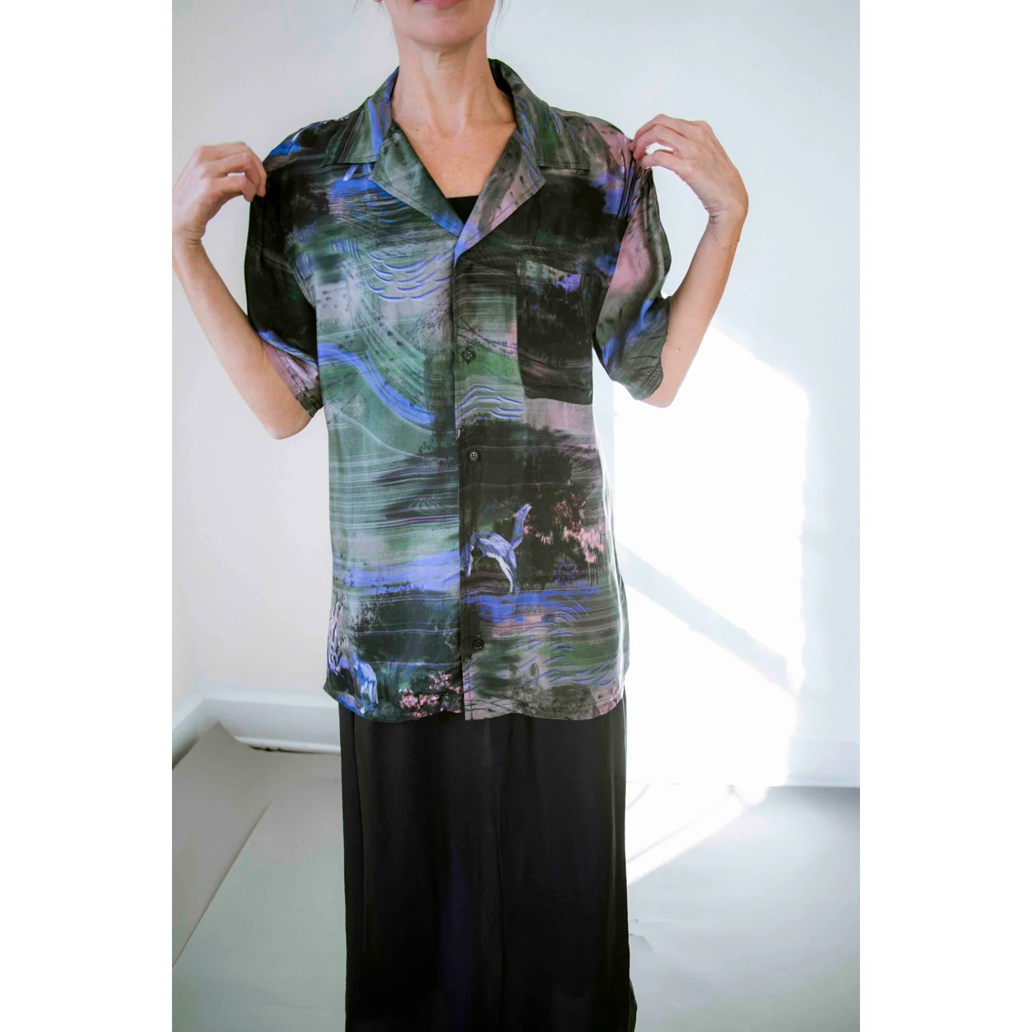 Henrik Vibskov Artist Shirt in Foxes - Image 14