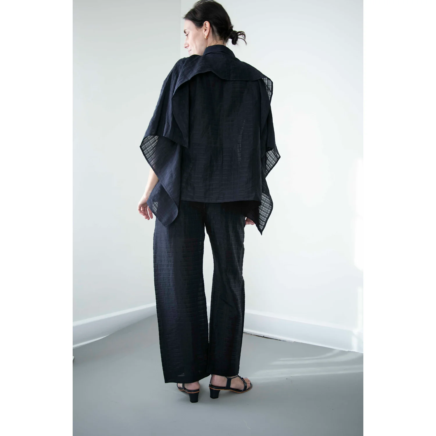 Henrik Vibskov Square Shirt in Navy - Image 6
