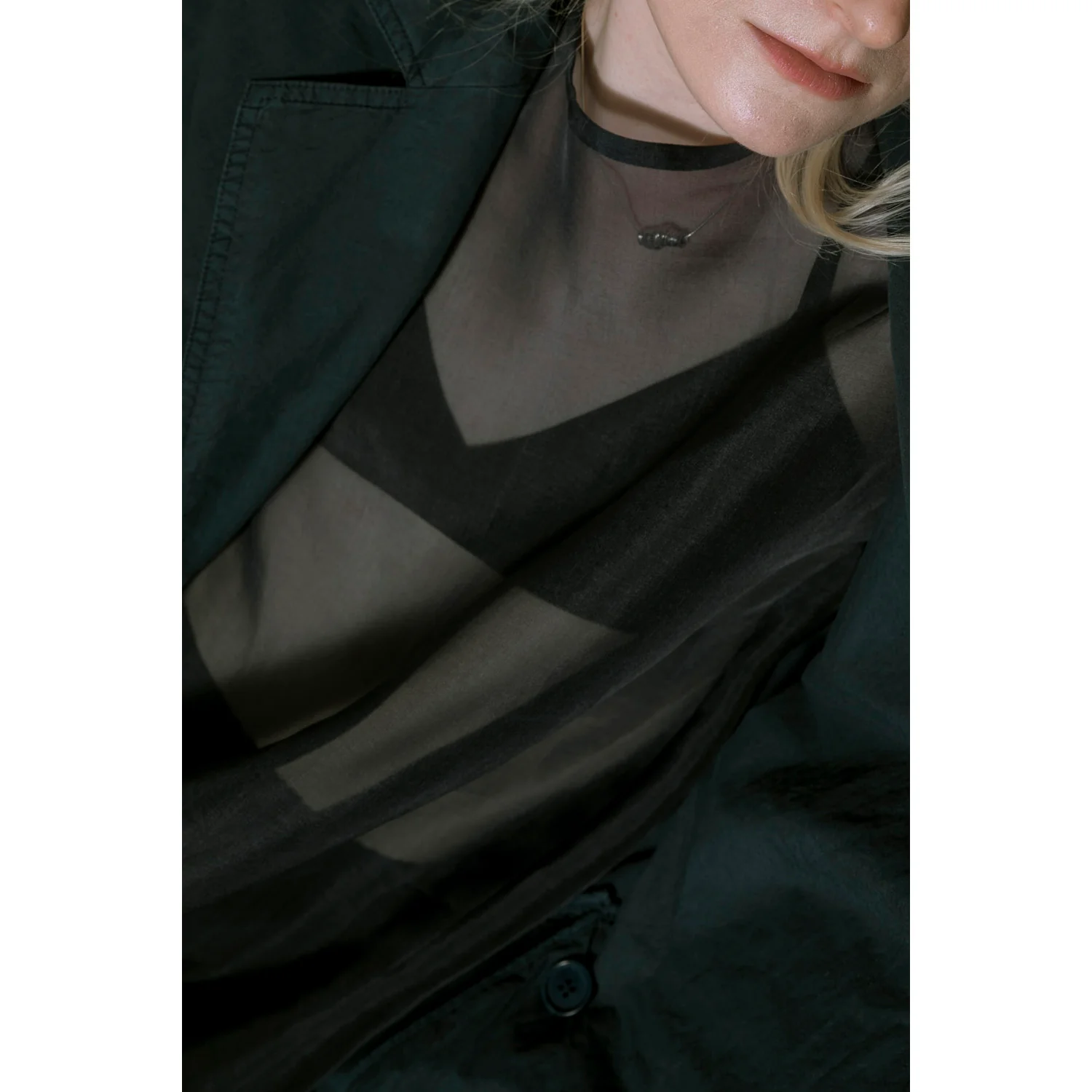 Baserange Criss Bra in Black - Image 3