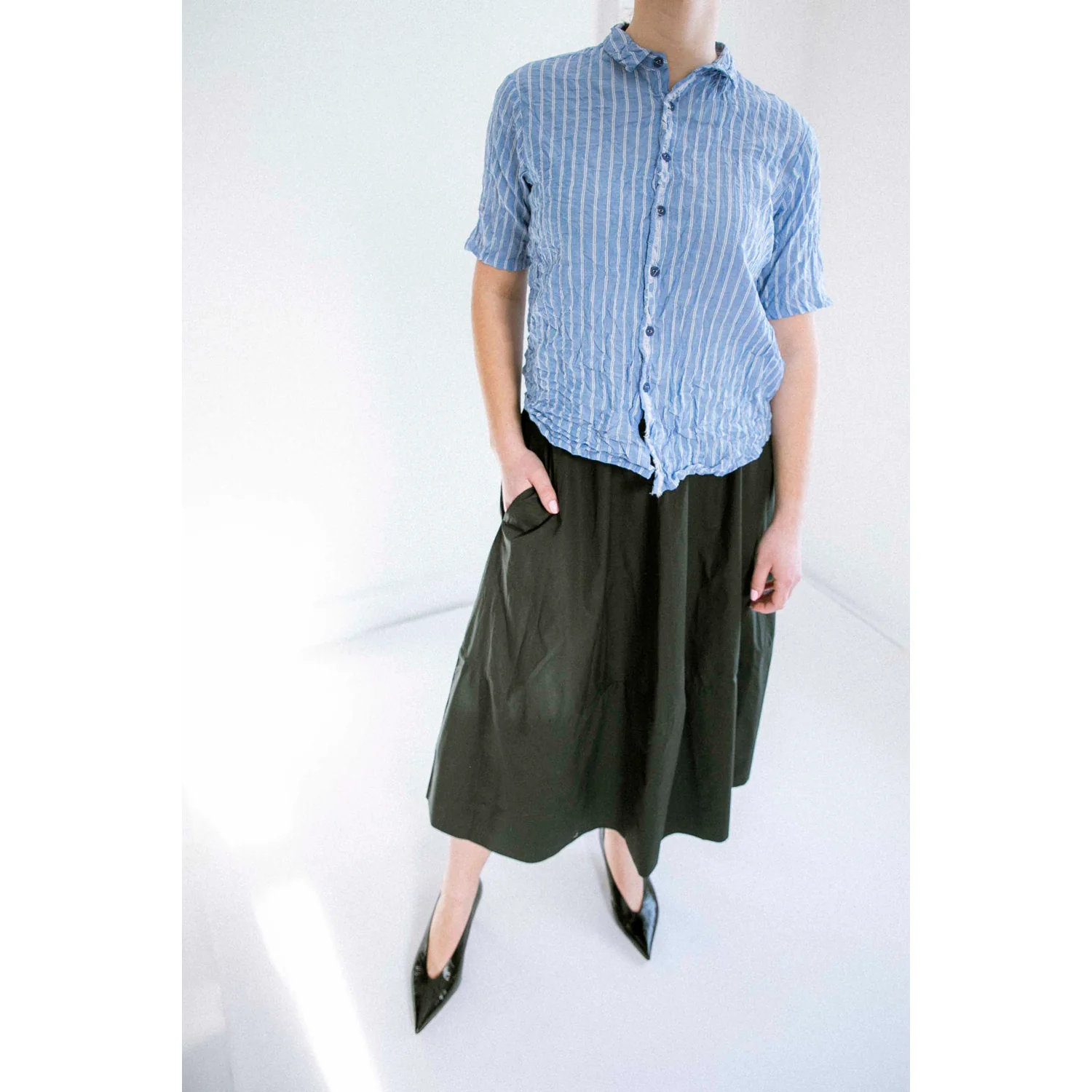 Labo.Art Gea Skirt in Black - Image 4