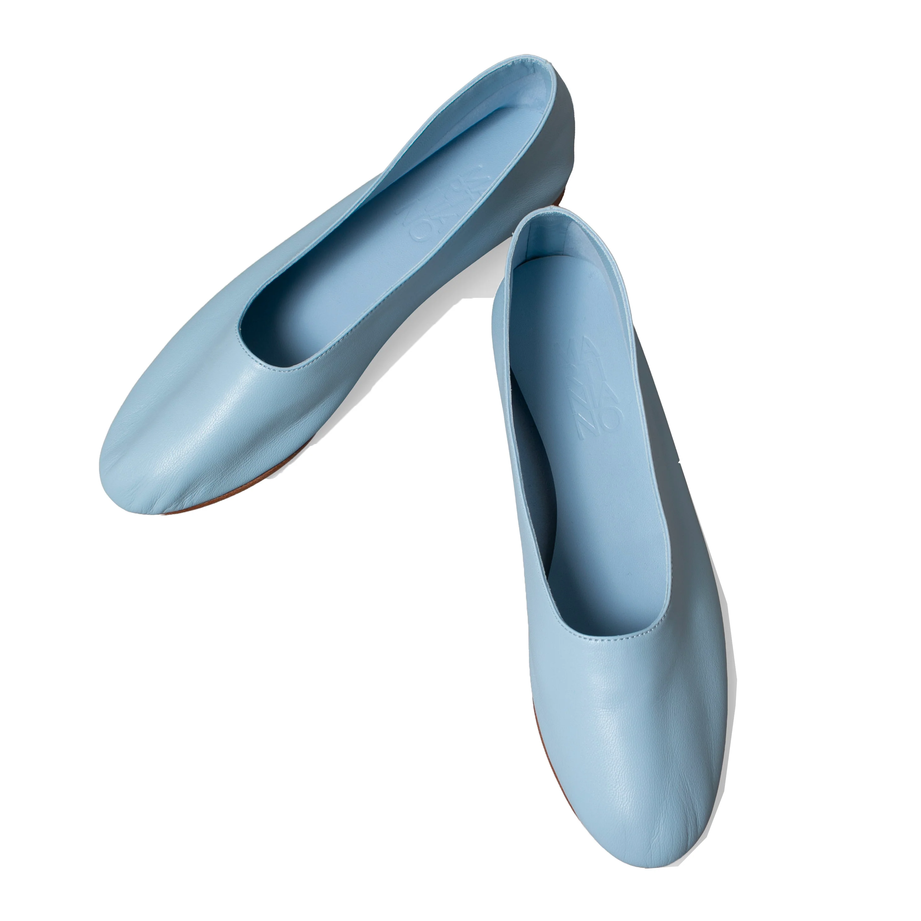 Martiniano Glove Flat in Light Blue - Image 3