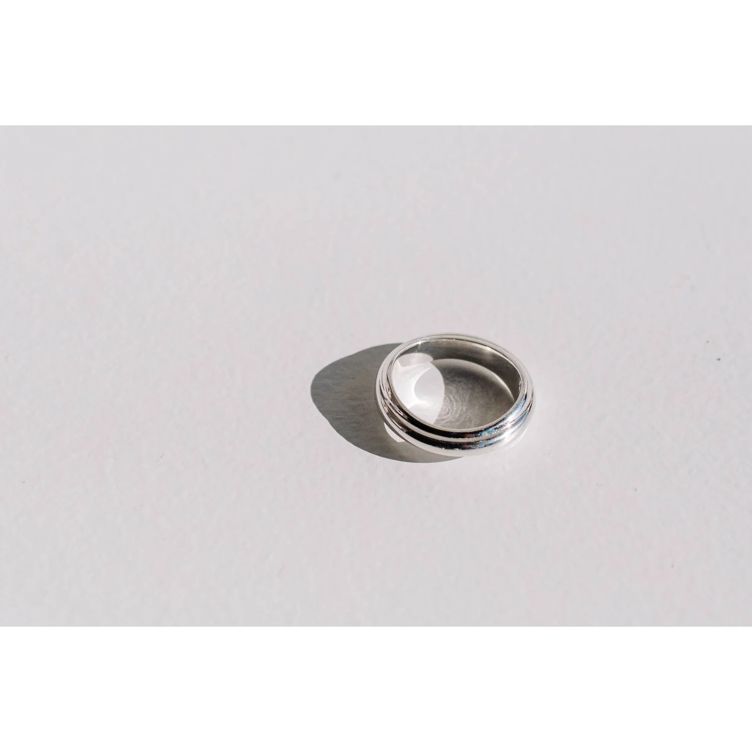 Sapir Bachar Discus Ring in Sterling Silver - Image 4